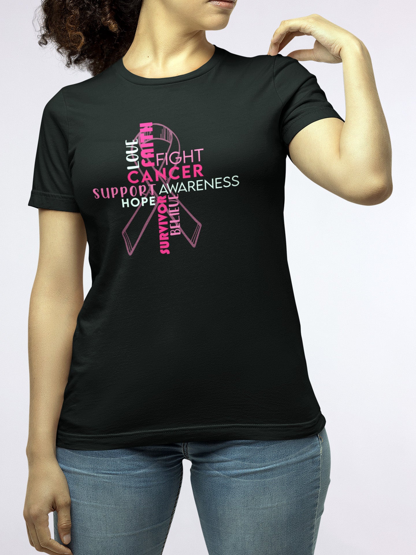 Breast Cancer Support Awareness Tee