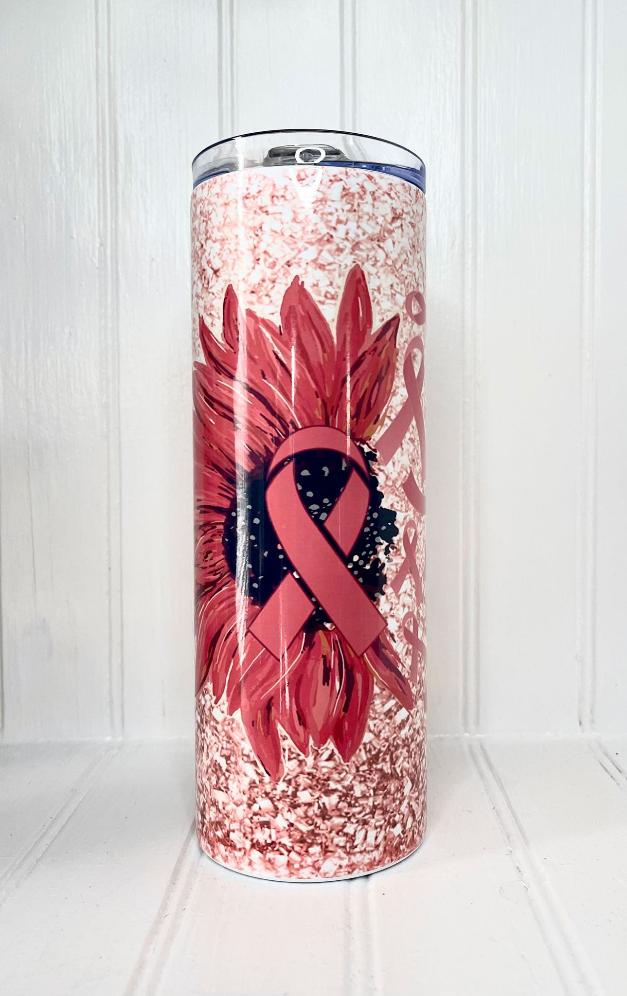 Awareness Flower Tumbler