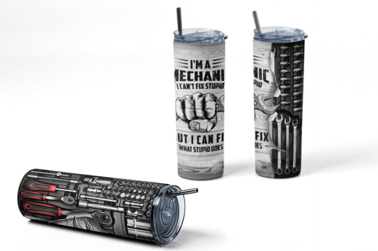 I'm A Mechanic Tumbler