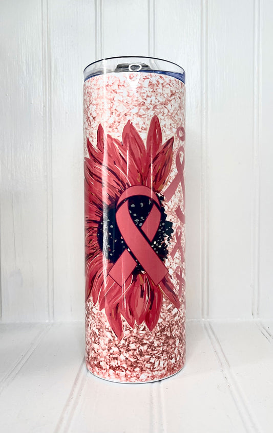 Awareness Flower Tumbler