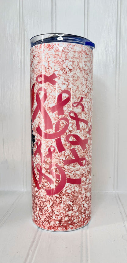 Awareness Flower Tumbler